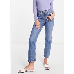 Topshop Moto Straight leg jeans Sz 34 / 32